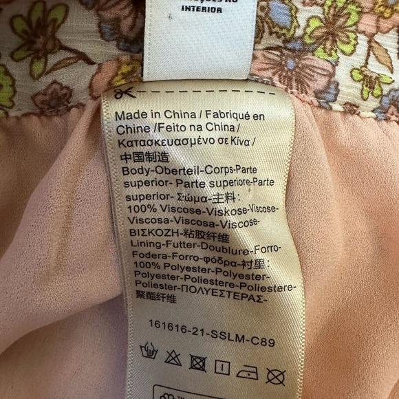 SCOTCH & SODA Viscose Wrap Over Skirt in Multi Floral Print - Picture 10 of 11